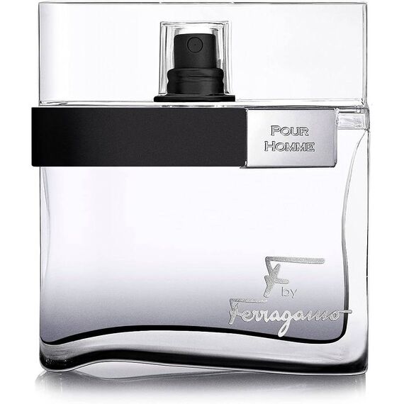Salvatore Ferragamo F By Ferragamo Black For Men Eau De Toilette 50ml