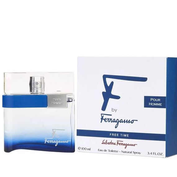 Salvatore Ferragamo F By Ferragamo Free Time For Men Eau De Toilette 100ml, 3 image