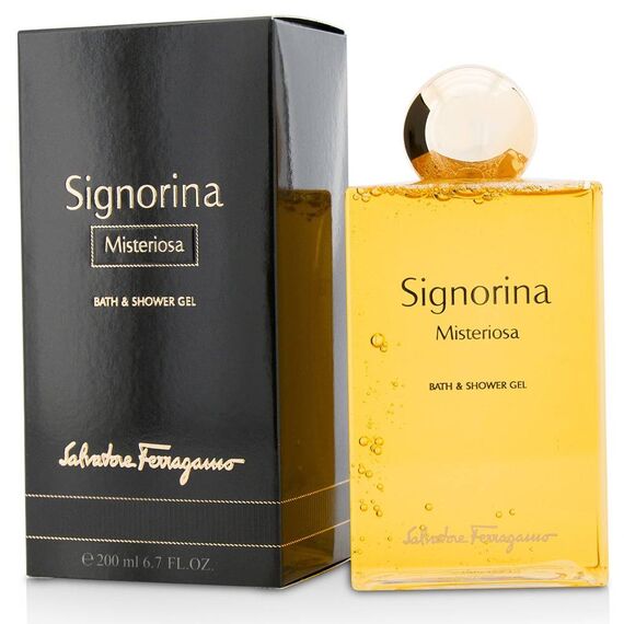Salvatore Ferragamo Signorina Misteriosa For Women Bath & Shower Gel 200ml, 3 image