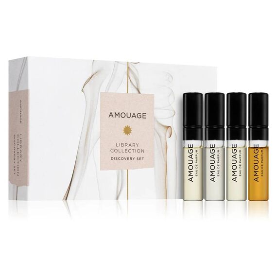 Amouage Library Collection Opus Discovery (V-Woods+Vii-Reckless+Xii-Rose Incense+Xiii-Silver Oud+Xiv-Royal Toba)  5 X 2ml