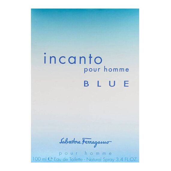 Salvatore Ferragamo Incanto Blue For Men Eau De Toilette 100ml, 4 image