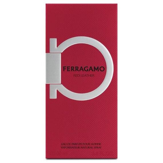 Salvatore Ferragamo Red Leather For Men Eau De Parfum 100ml, 2 image