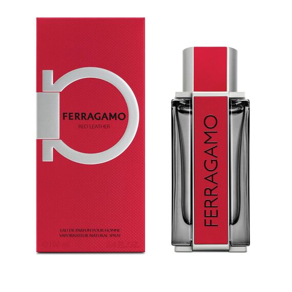 Salvatore Ferragamo Red Leather For Men Eau De Parfum 100ml, 3 image