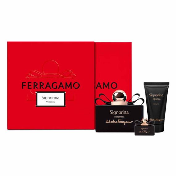 Salvatore Ferragamo Signorina Misteriosa For Women Eau de Parfum 100ml + 5ml + Body Lotion 50ml