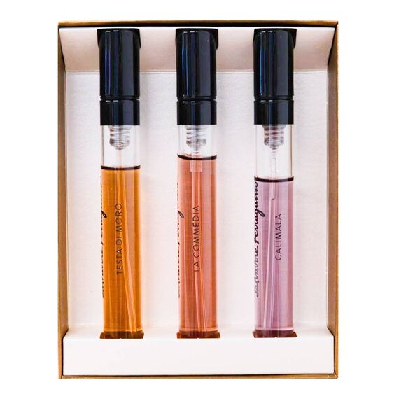 Salvatore Ferragamo Tuscan Creations Mini  (Testa Di Moro + La Commedia + Calimala) 3 X 5ml