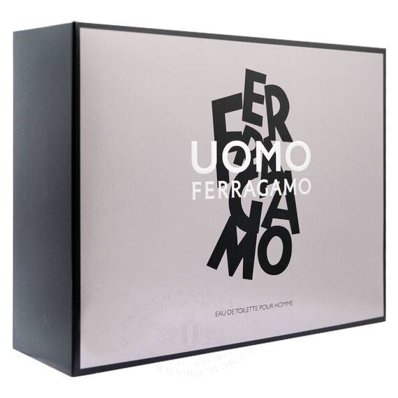Salvatore Ferragamo Uomo For Men Eau De Toilette 100ml + Shampoo & Shower Gel 100ml + After Shave Balm 100ml, 4 image