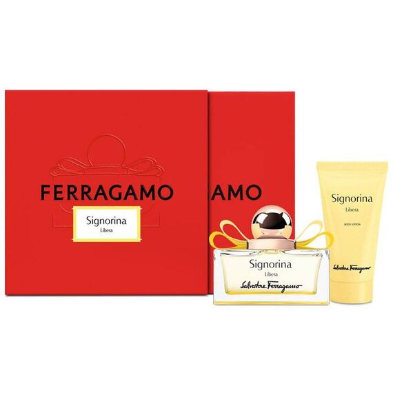 Salvatore Ferragamo Signorina Libera For Women Eau de Parfum 50ml + Body Lotion 50ml