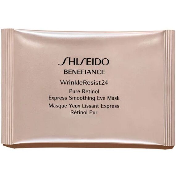Shiseido Benefiance Wrinkleresist24 Pure Retinol Express Smoothing For Women 12 Packets X 2 Sheets Eye Mask