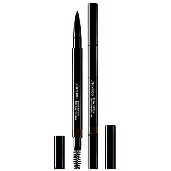 Shiseido Brow Inktrio Pencil/Crayon 0.06g+ Powder 0.25g 04 Ebony For Women Eyebrow Kit 0.31g