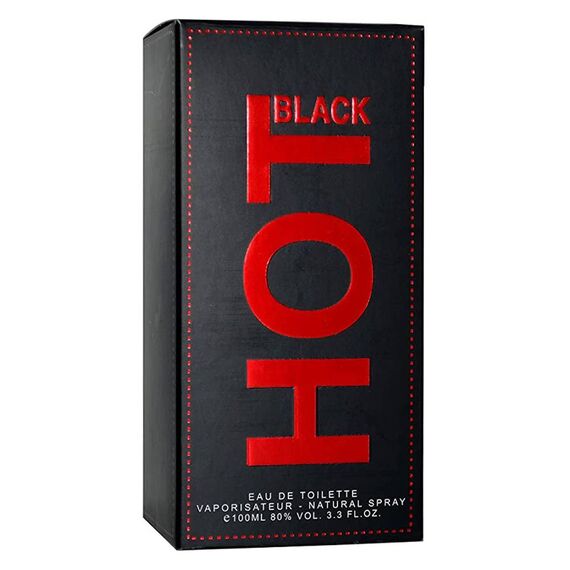 Shaikh Saeed Hot Black For Men Eau de Toilette 100ml, 4 image
