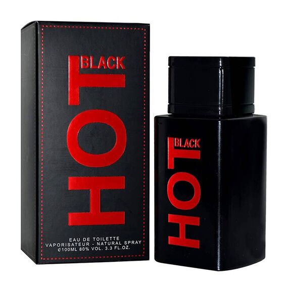 Shaikh Saeed Hot Black For Men Eau de Toilette 100ml, 5 image