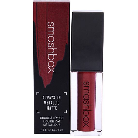 Smashbox Always On Metallic Matte Liquid Hot Damn For Women Lipstick 0.13oz, 2 image