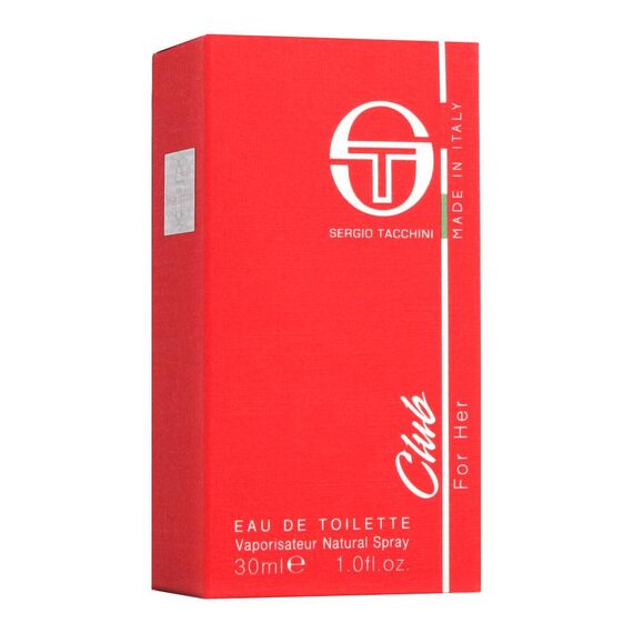 Sergio Tacchini Club  For Her Eau De Toilette 30ml, 4 image