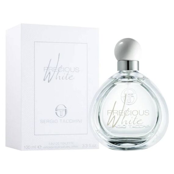 Sergio Tacchini Precious White For Women Eau De Toilette 100ml, 3 image