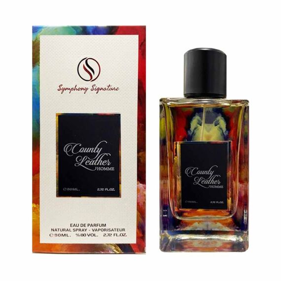 Symphony Signature County Leather For Men Eau De Parfum 80ml, 3 image