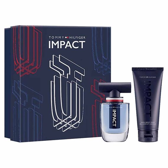 Tommy Hilfiger Impact For Men Eau de Toilette 50ml + Hair & Body Wash 100ml