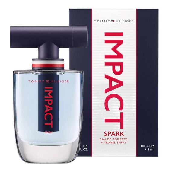 Tommy Hilfiger Impact Spark For Men Eau de Toilette 100ml + 4ml, 3 image