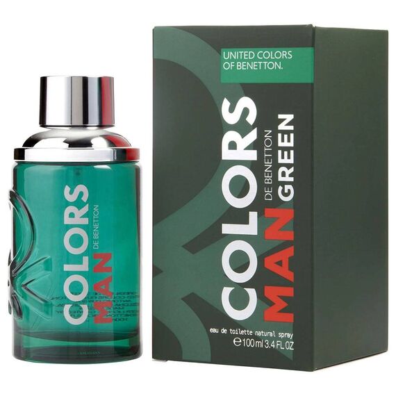 Benetton Colors De Benetton Man Green Eau De Toilette 100ml, 2 image