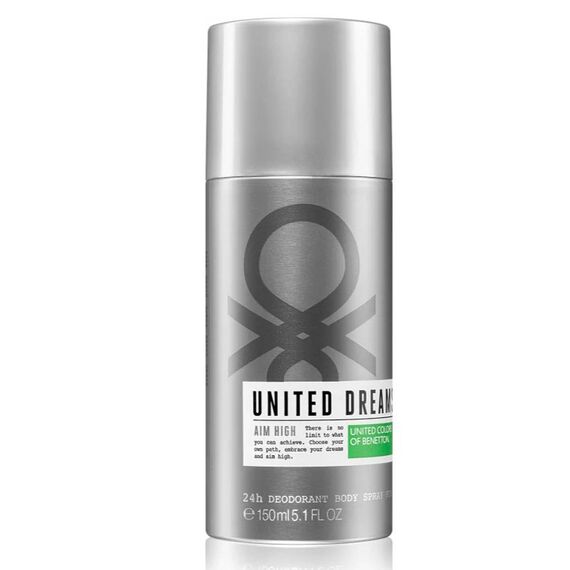 Benetton United Dreams Aim High For Men Deodorant Body Spray 150ml