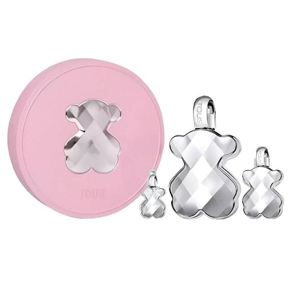 Tous Loveme The Silver For Women Parfum 90ml + 15ml + 4.5ml, 2 image