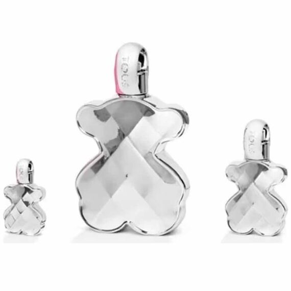 Tous Loveme The Silver For Women Parfum 90ml + 15ml + 4.5ml
