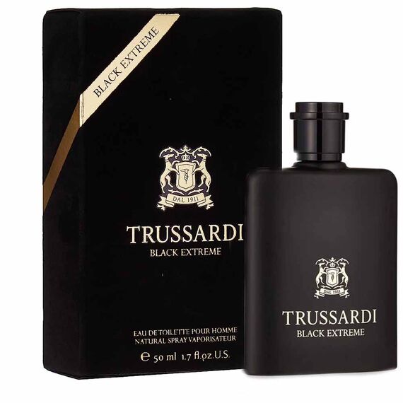 Trussardi Black Extreme For Men Eau De Toilette 50ml, 3 image