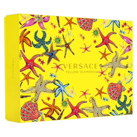 Versace Yellow Diamond For Women Eau de Toilette 90ml + 5ml + Body Lotion 100ml + Shower Gel 100ml, 3 image
