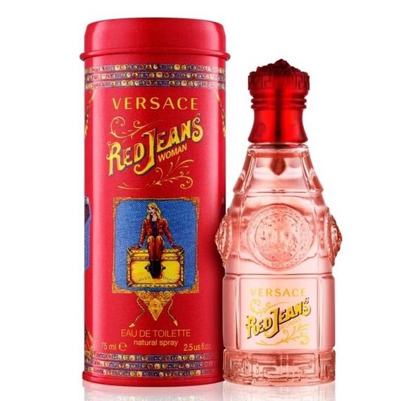 Versace Red Jeans For Women Eau De Toilette 75ml, 3 image