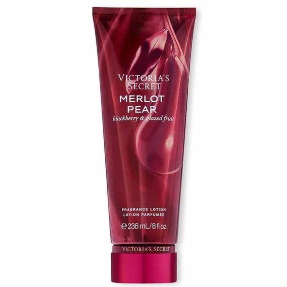 Victoria's Secret Merlot Pear Blackberry & Glazed Fruit For Women Fragrance Lotion 236ml