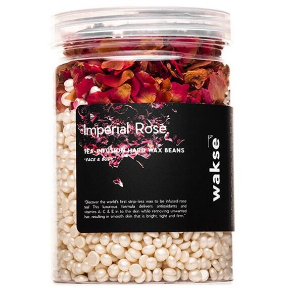 Wakse Tea Infusion Hard Wax Beans Imperial Rose 10 Oz