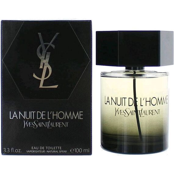 Yves Saint Laurent La Nuit de L'Homme Eau de Toilette 100ml, 2 image