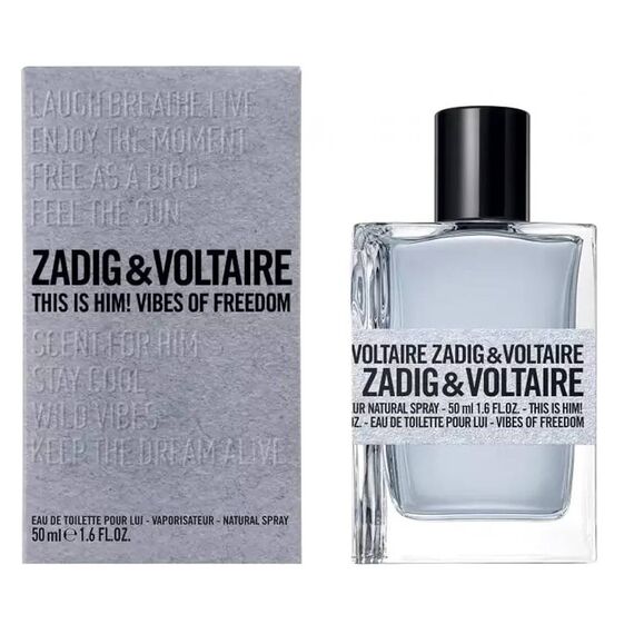 Zadig & Voltaire This is Him! Vibes Of Freedom Eau De Toilette 50ml, 2 image