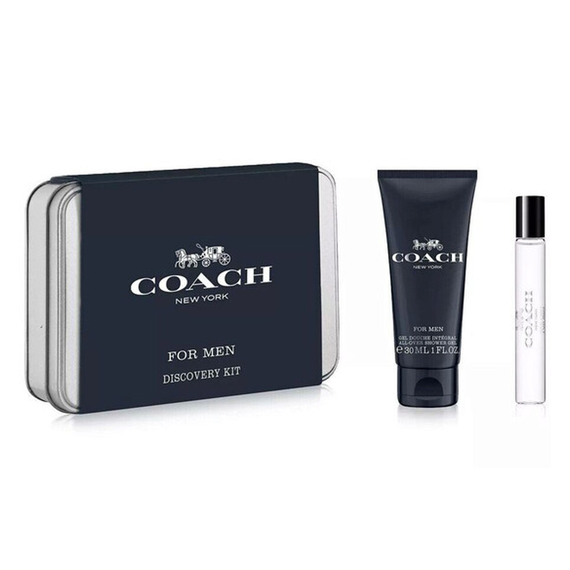 Coach For Men Mini Set Eau De Parfum 7.5ml + All Over Shower Gel 30ml