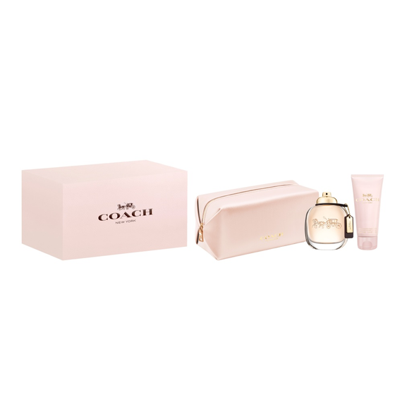 Coach For Women Set Eau De Parfum 90ml + Body Lotion 100ml + Pouch
