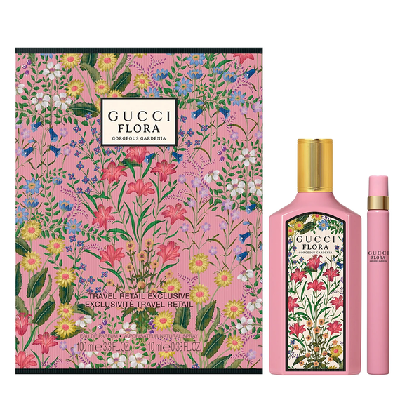 Gucci Flora Gorgeous Gardenia For Women Set Eau De Parfum 100ml?+?Eau De Parfum?10ml