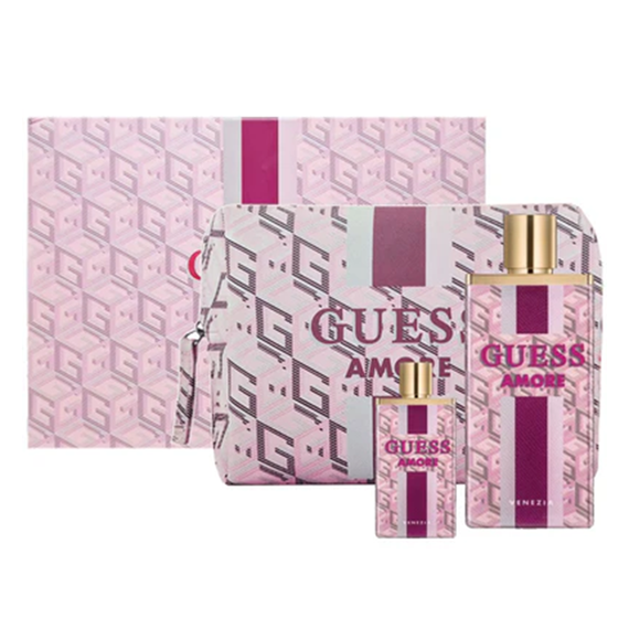 Guess Amore Venezia Set Eau De Toilette 100ml + Eau De Toilette 7.5ml + Pouch