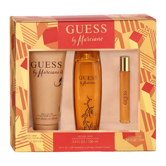 Guess By Marciano For Women Set Eau De Parfum 100ml + Body Lotion 200ml + Eau De Parfum 15ml