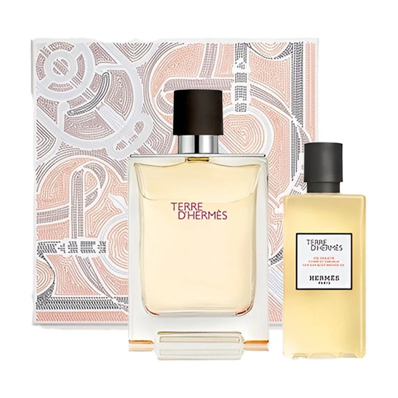 Hermes Terre D'Hermes For Men Set Eau De Toilette 100ml + Shower Gel 80ml