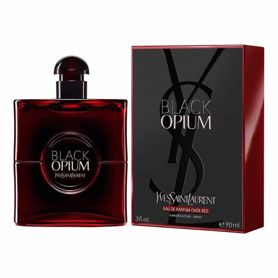 Yves Saint Laurent Black Opium For Women Eau de Parfum Over Red 90ml, 2 image