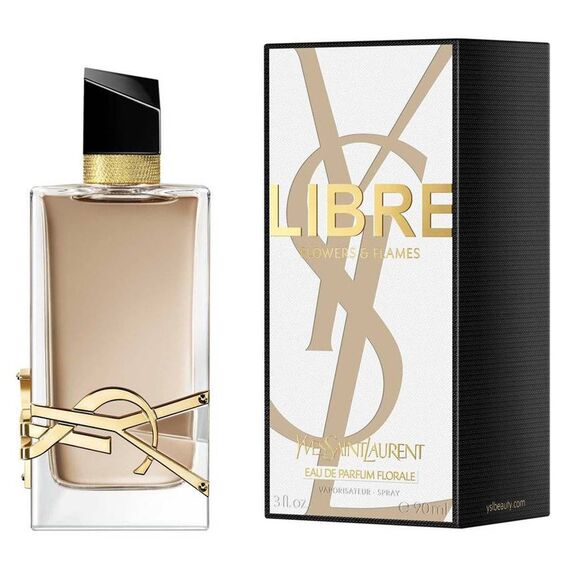 Yves Saint Laurent Libre Flowers & Flames For Women Eau de Parfum Florale 90ml, 2 image