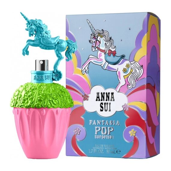 Anna Sui Fantasia Pop Surprise! Green Blue For Women Eau de Toilette 50ml, 3 image