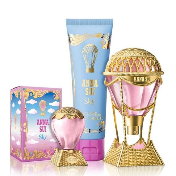 Anna Sui Sky For Women Eau de Toilette 50ml + Body Lotion 90ml