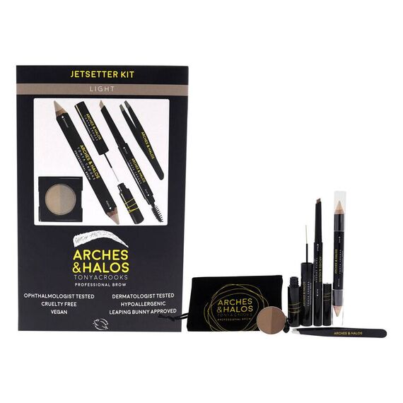 Arches and Halos Jetsetter Kit Light For Women Eyebrow Pencil 0.012oz, 3 image