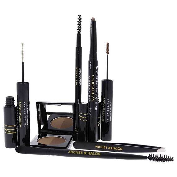 Arches and Halos Ultimate Brow Light For Women Eyebrow Kit 7pcs