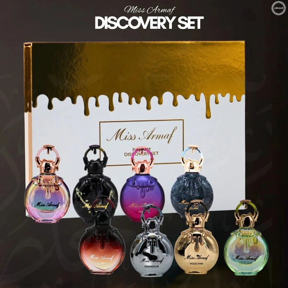 Armaf Miss Armaf For Women Discovery Eau de Parfum Attitude + Catwalk + Chic + Dazzling + Grandeur + Magnifiq + Mystique + Voce Viva 8 X 5ml, 6 image
