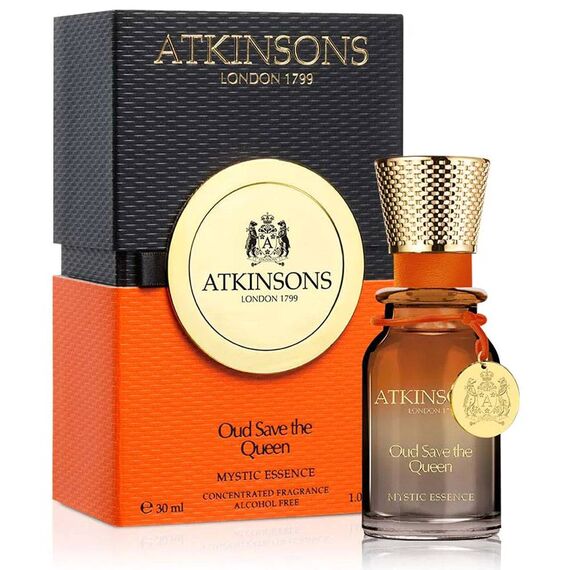 Atkinsons Oud Save The Queen Mystic Essence Concentrated Fragrance Alcohol Free 30ml, 3 image