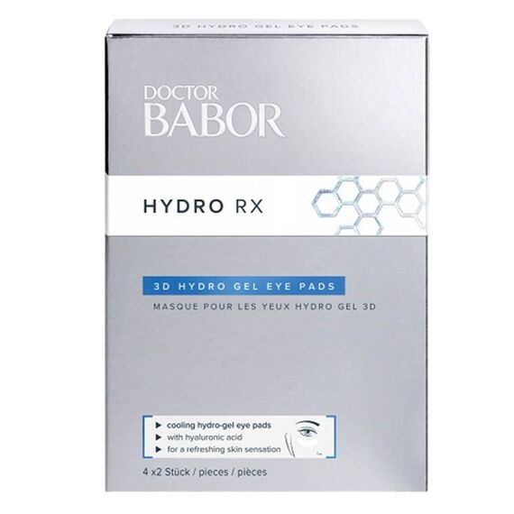 Babor Doctor Babor 3d Hydro Gel For Women Eye Pads 4 X 2 Pcs