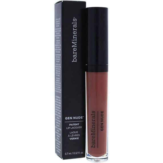 Bareminerals Gen Nude Patent Lip Lacquer Hype Lipstick 0.12oz, 3 image