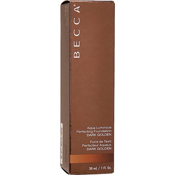 Becca Aqua Luminous Perfecting Dark Golden Foundation 30ml, 3 image