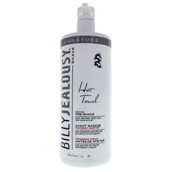 Billy Jealousy Hot Towel Heating For Men Pre Shave Cream 1000ml